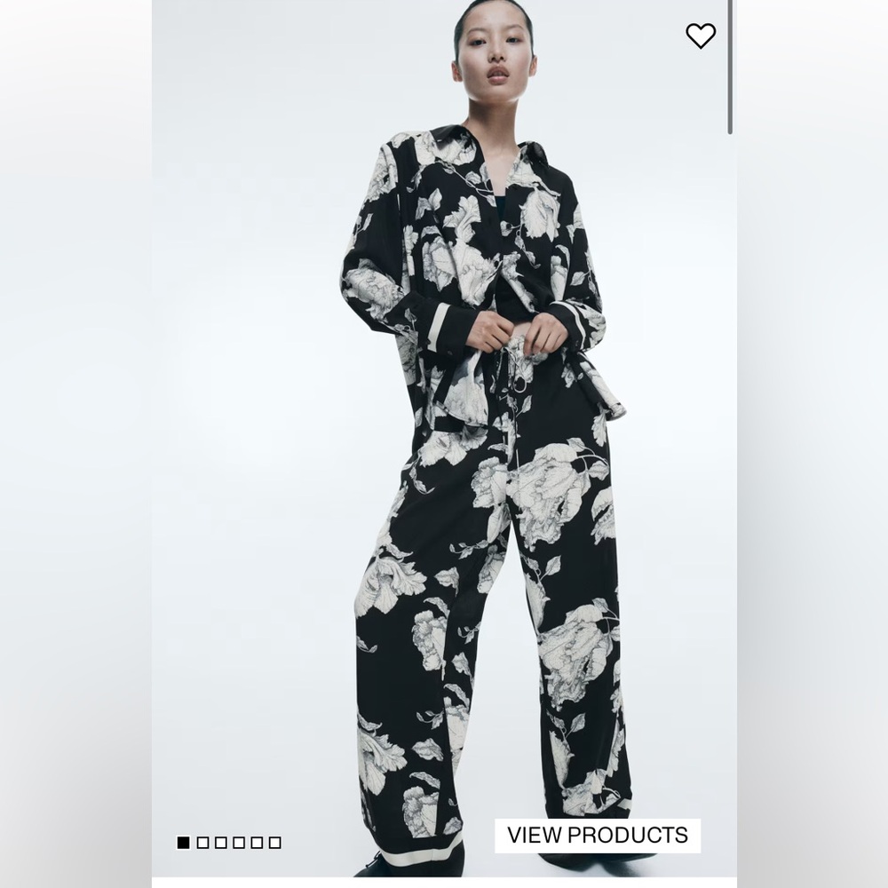Flowy PJ style set